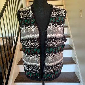 Talbots Holly Holiday Vest
